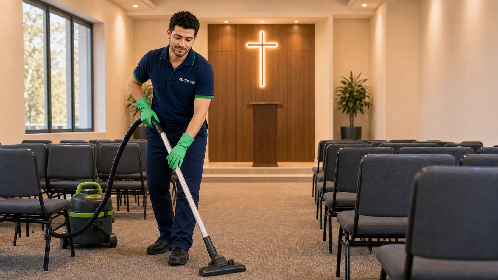 Church Cleaning commercial cleaning services in Roseville